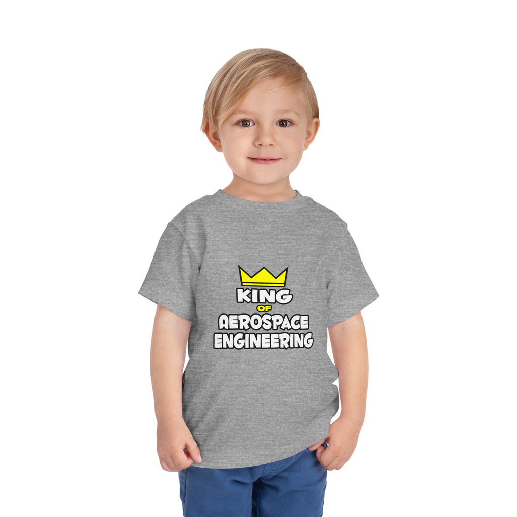 King of Aerospace Engineering - Toddler Short Sleeve Tee
