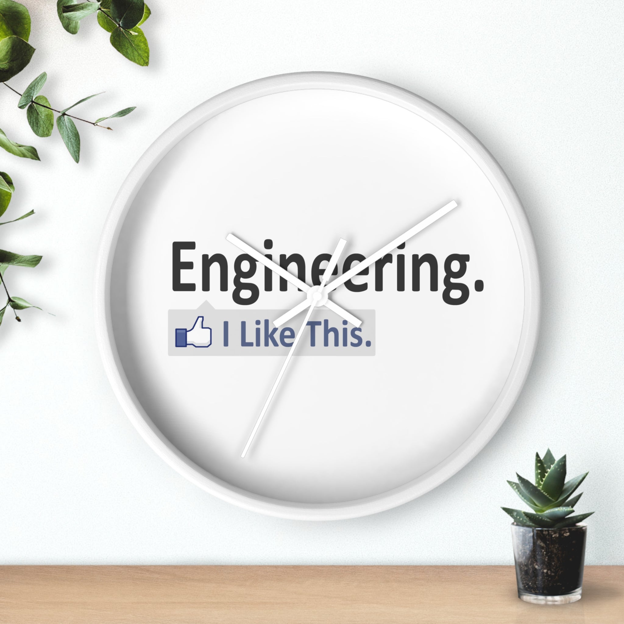 Engineering...I Like This - Wall Clock