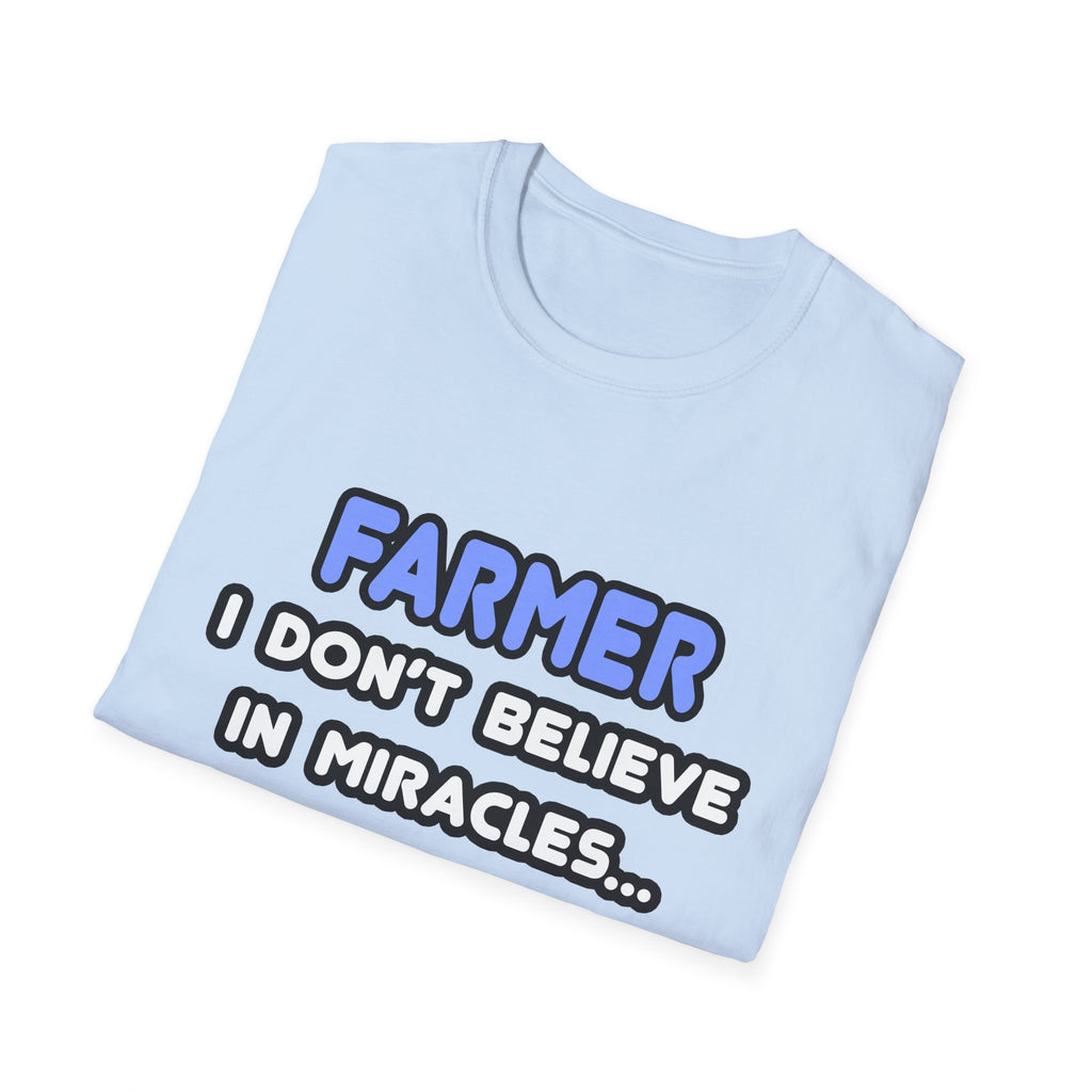 Miracles and Farmers - Unisex Softstyle T-Shirt