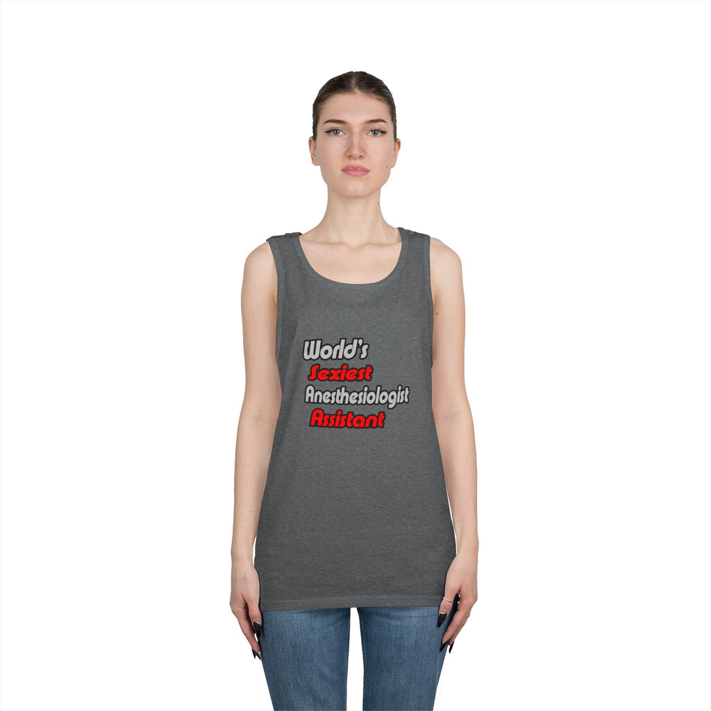 World's Sexiest Anesthesiologist Assistant - Unisex Heavy Cotton Tank Top