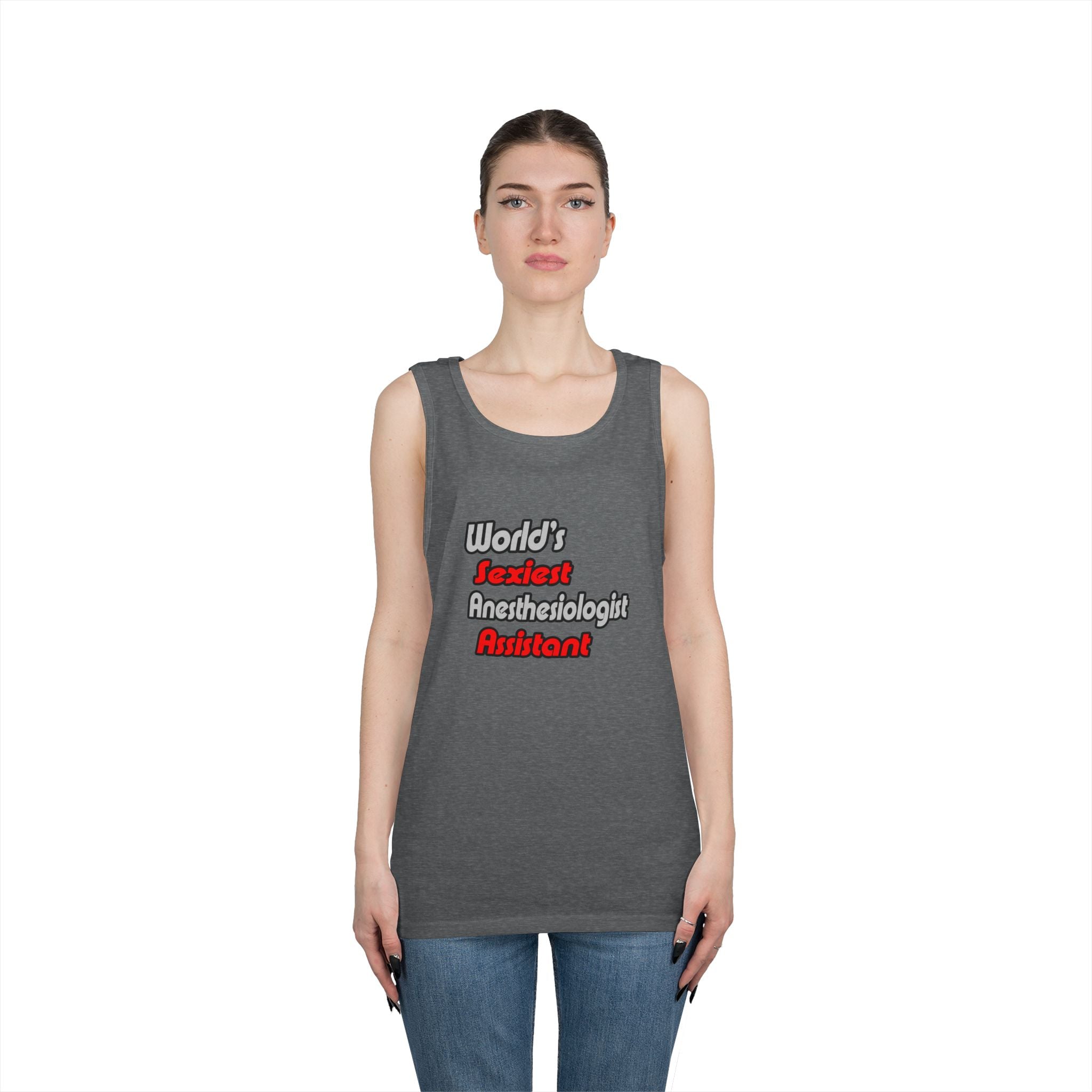 World's Sexiest Anesthesiologist Assistant - Unisex Heavy Cotton Tank Top