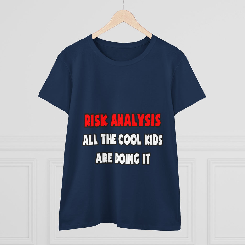 Funny Actuary Shirts and Gifts - Women's Midweight Cotton Tee
