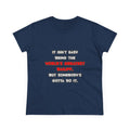 World's Greatest Bailiff Joke - Women's Midweight Cotton Tee