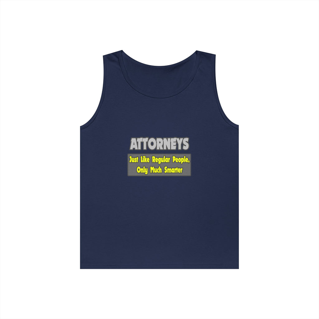 Attorneys...Smarter - Unisex Heavy Cotton Tank Top