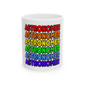 Rainbow Astronomer - Ceramic Mug, (11oz, 15oz)