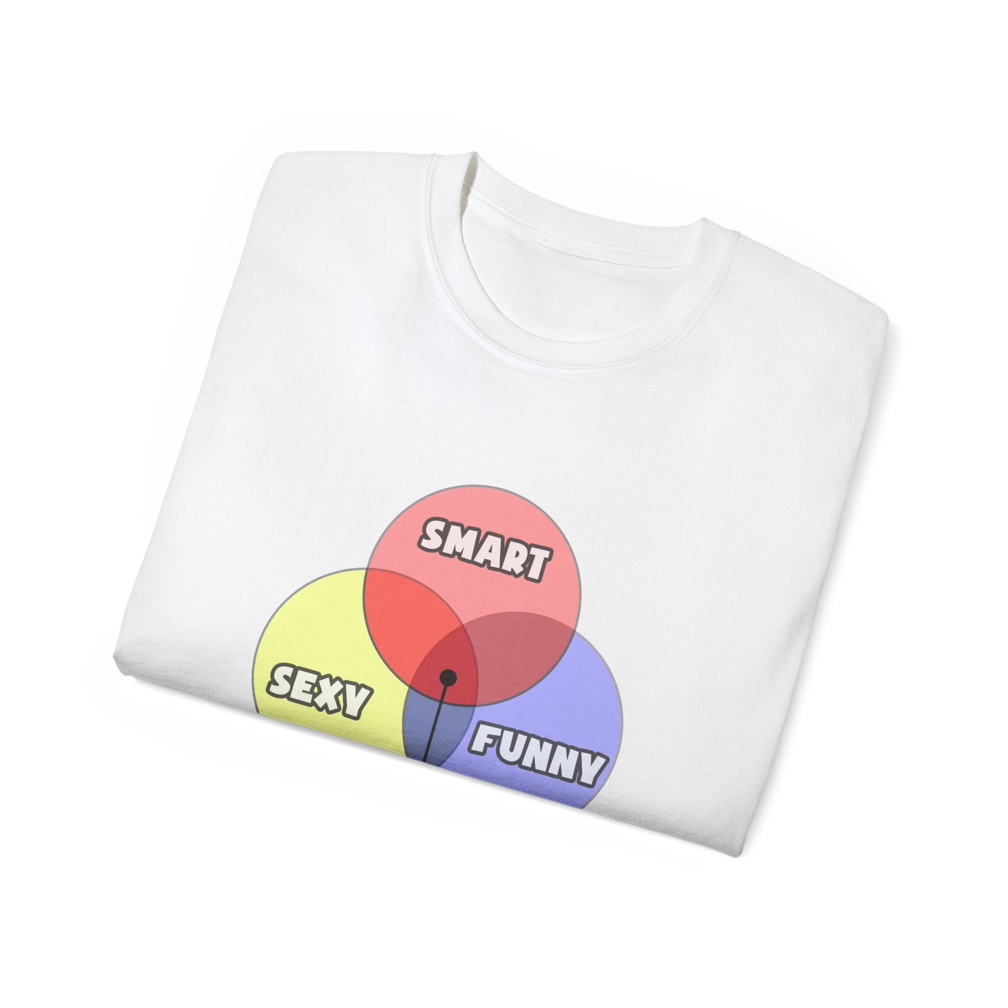 Venn Diagram .. Astronomers - Unisex Ultra Cotton Tee