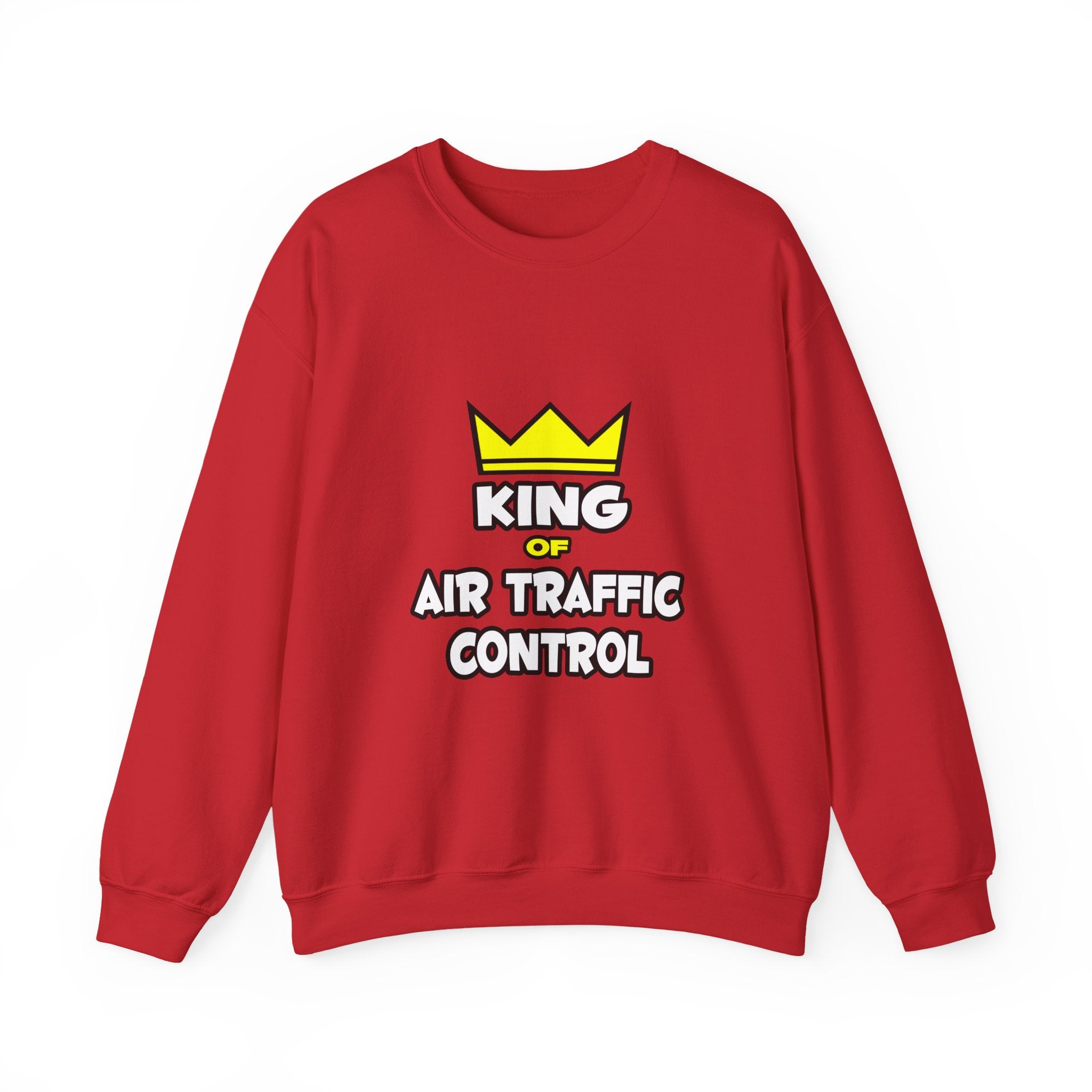 King of Air Traffic Control - Unisex Heavy Blend™ Crewneck Sweatshirt