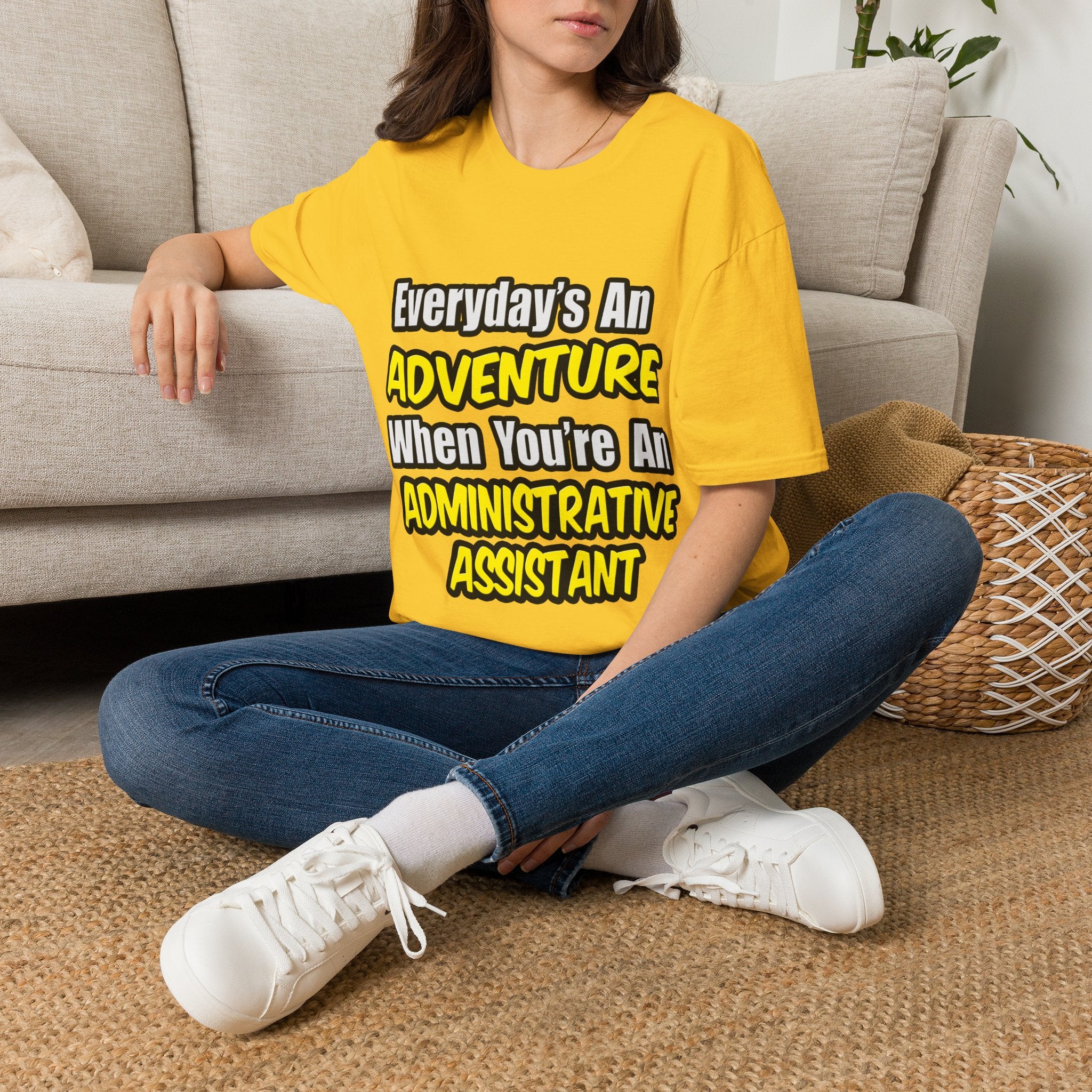 Everyday's An Adventure...Administrative Assistant - Unisex Softstyle T-Shirt