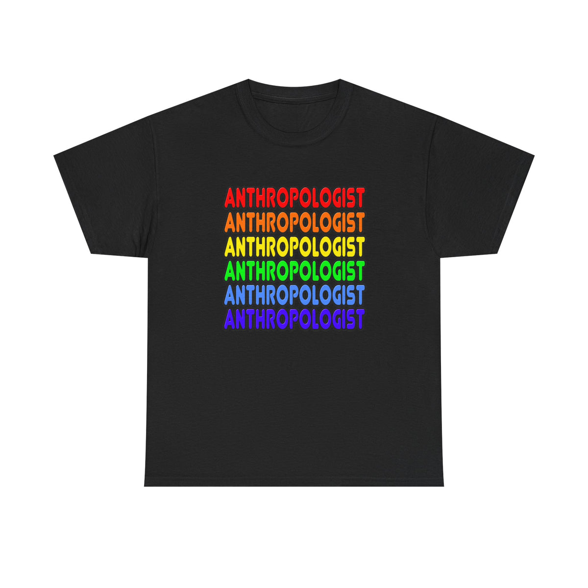 Rainbow Anthropologist - Unisex Heavy Cotton Tee
