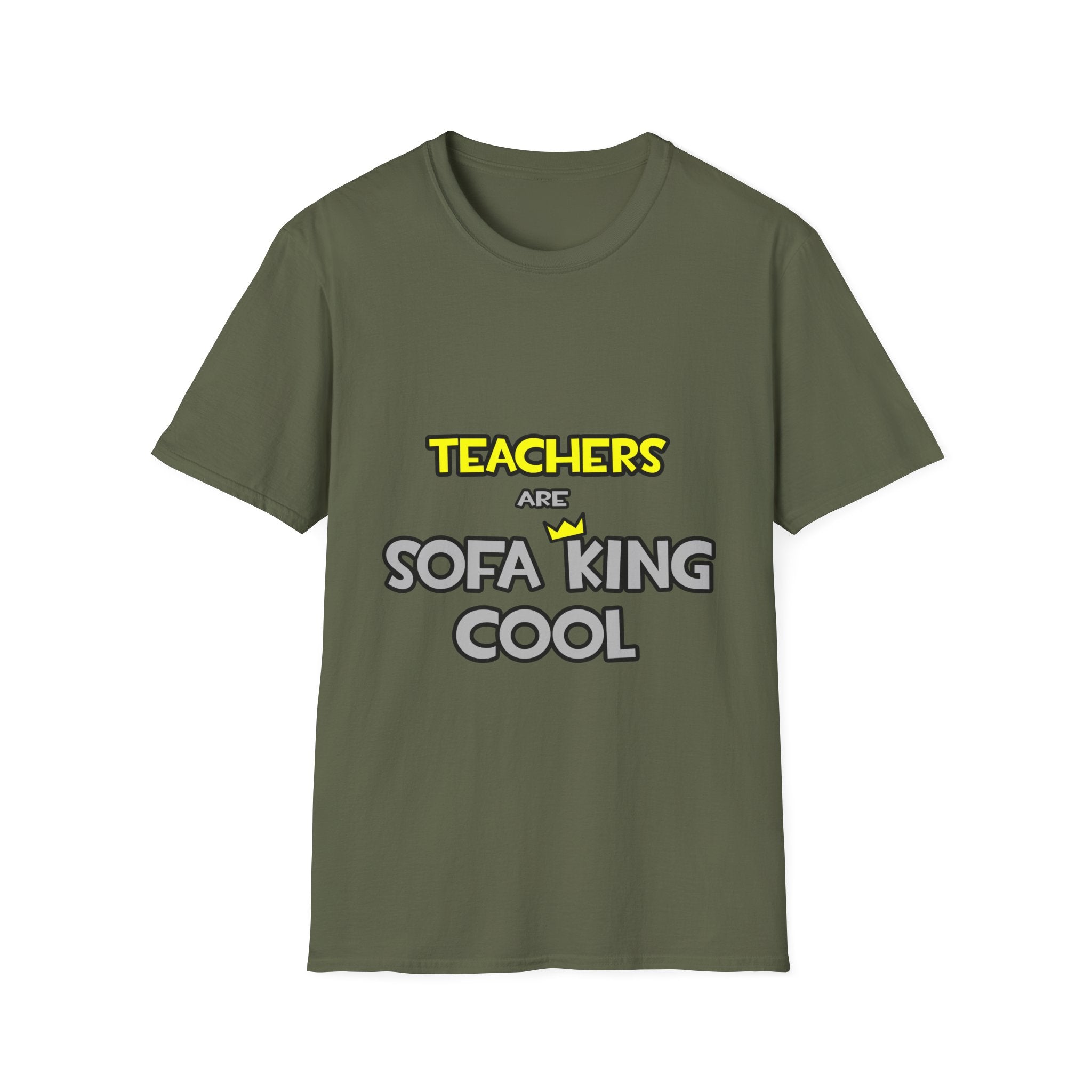 Teachers Are Sofa King Cool - Unisex Softstyle T-Shirt