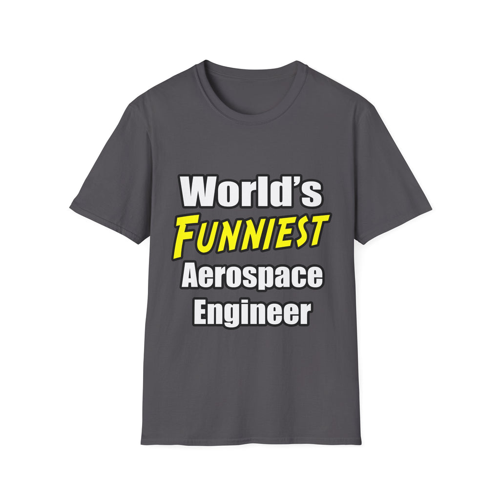World's Funniest Aerospace Engineer - Unisex Softstyle T-Shirt