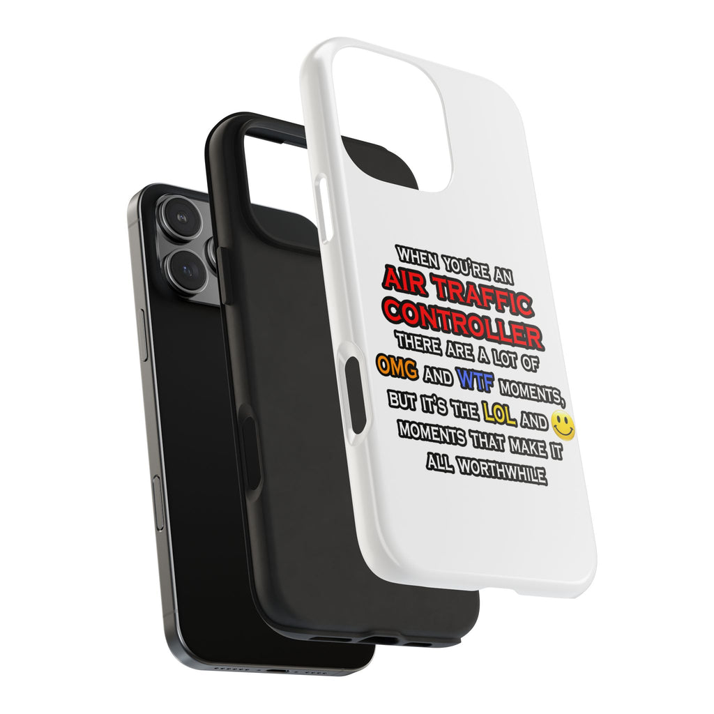 Funny Air Traffic Controller ... OMG WTF LOL - Tough Phone Cases