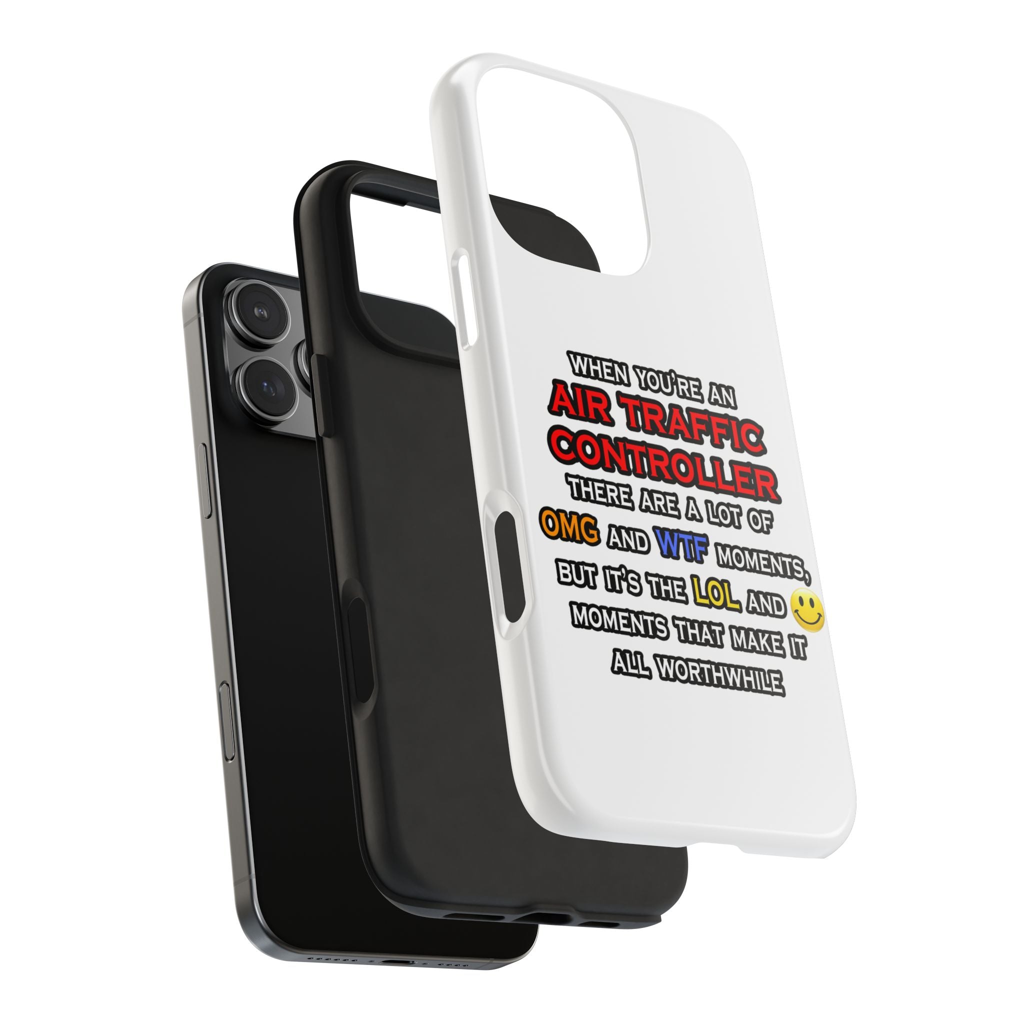 Funny Air Traffic Controller ... OMG WTF LOL - Tough Phone Cases