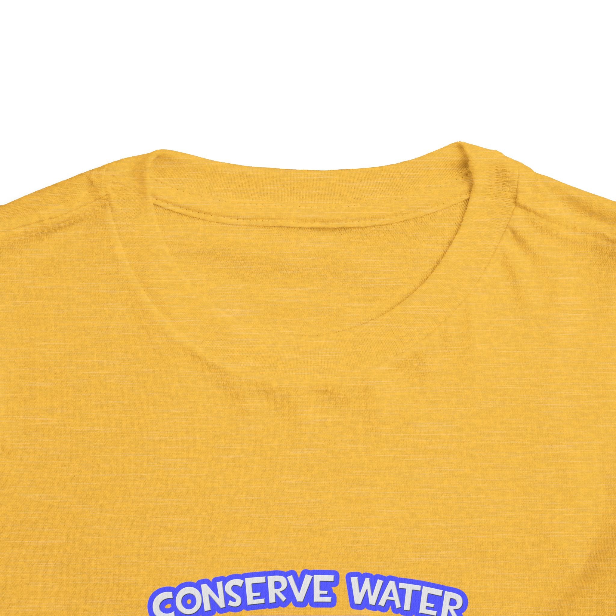 Conserve Water .. Shower With Aerospace Engineer - Toddler Short Sleeve Tee