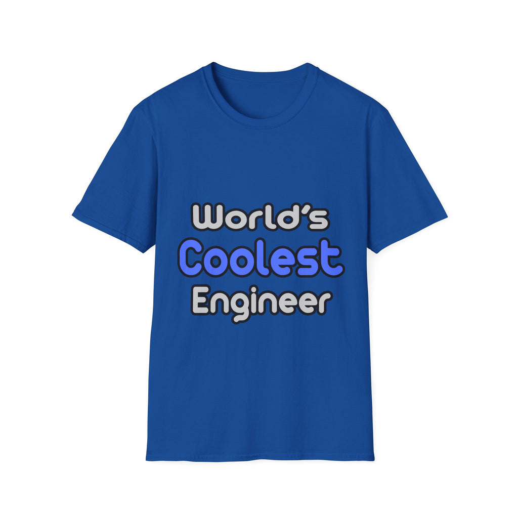 World's Coolest Engineer - Unisex Softstyle T-Shirt