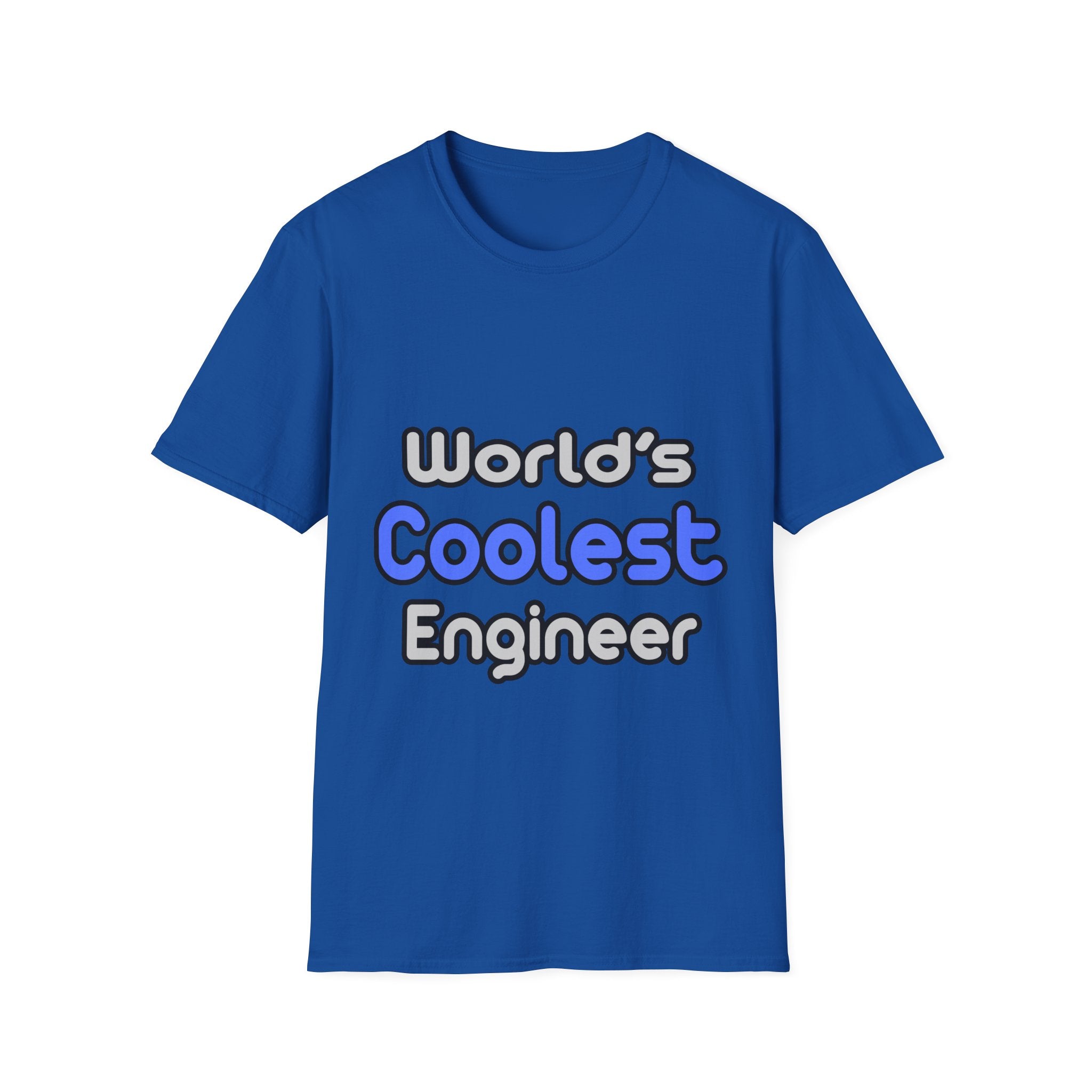 World's Coolest Engineer - Unisex Softstyle T-Shirt