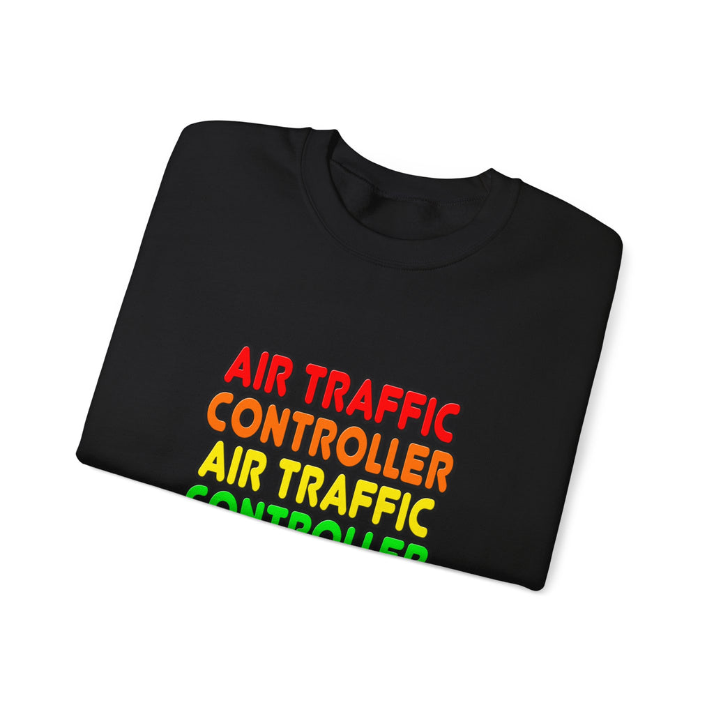 Rainbow Air Traffic Controller - Unisex Heavy Blend™ Crewneck Sweatshirt