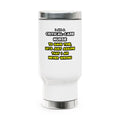Funny Critical Care Nurse T Shirts and Gifts - Stainless Steel Travel Mug with Handle, 14oz