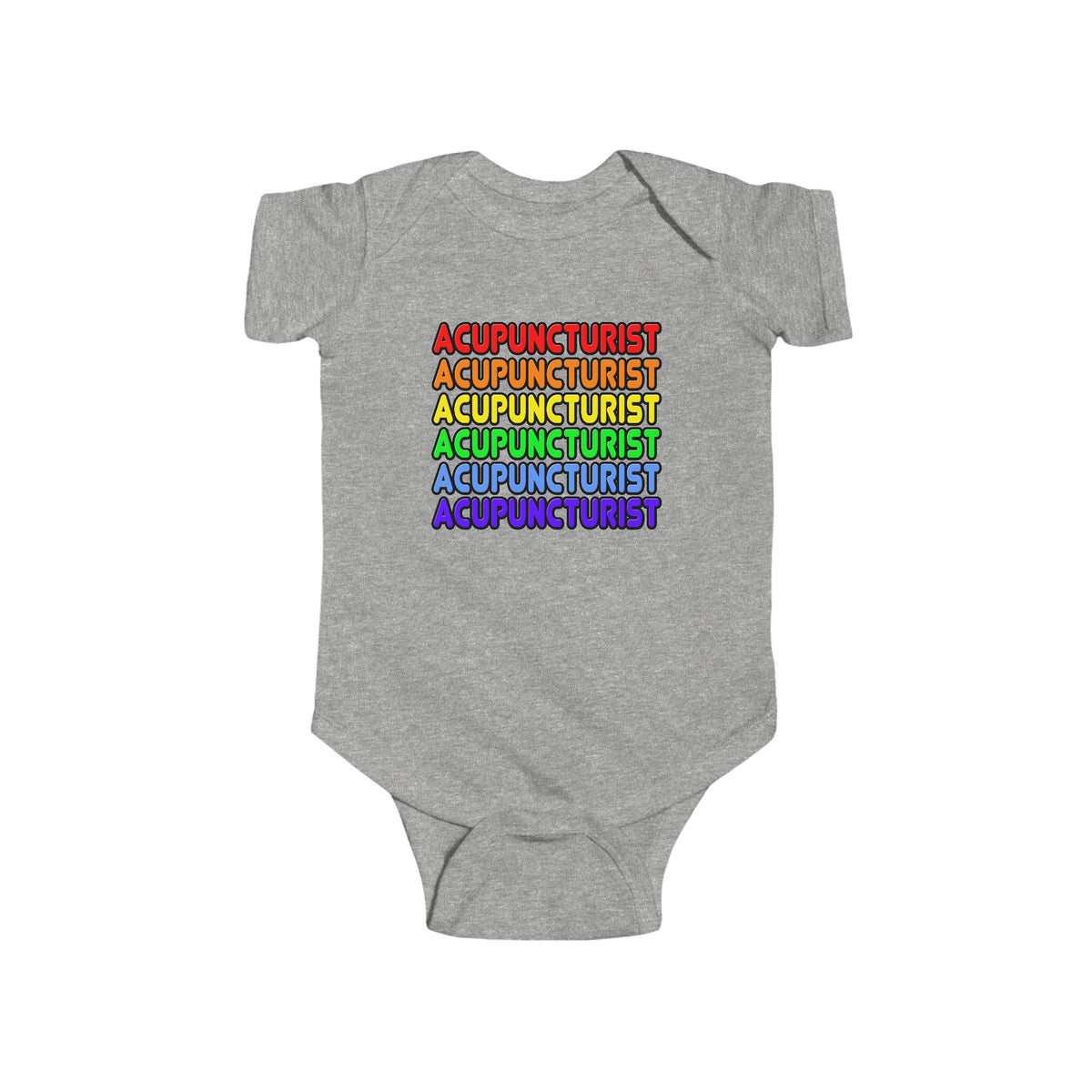 Rainbow Acupuncturist - Infant Fine Jersey Bodysuit