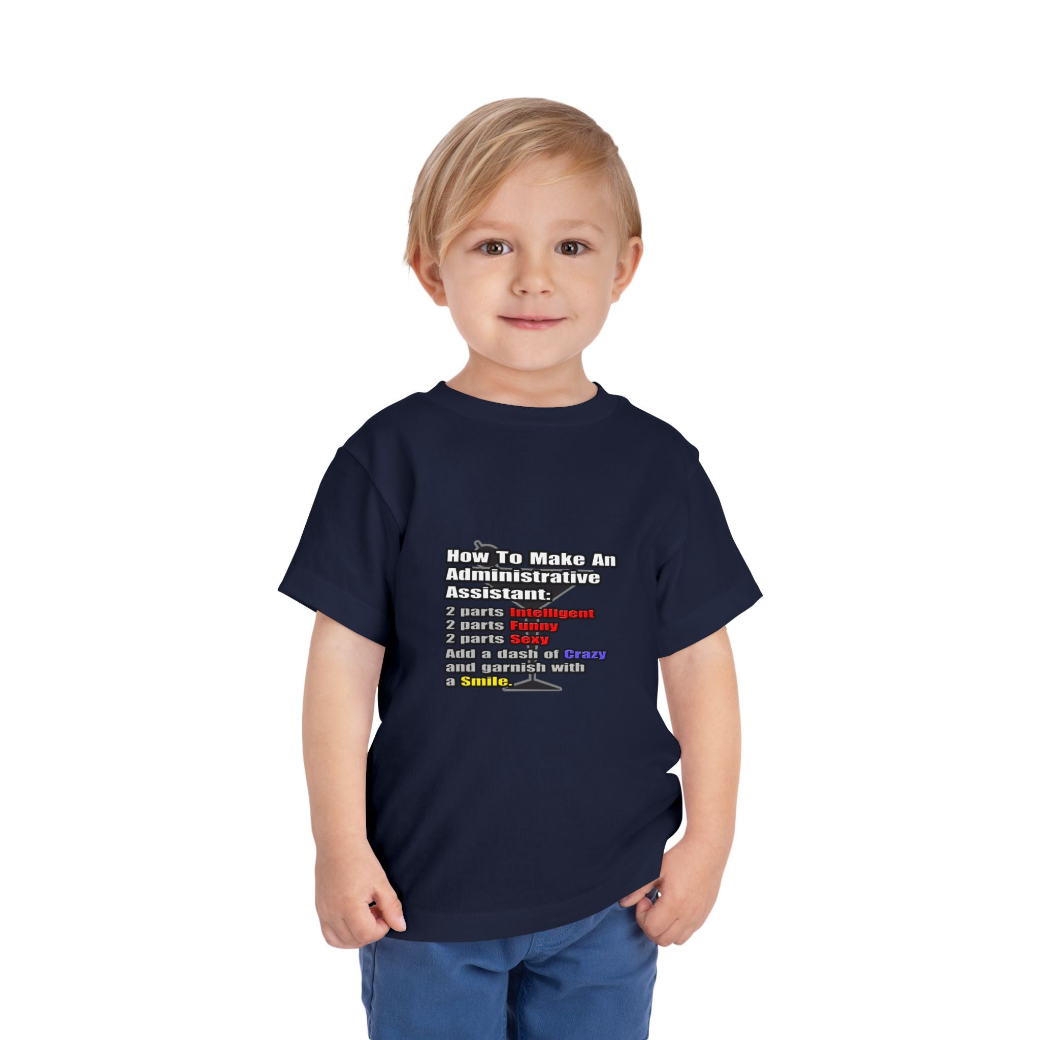 How To Make an Administrative Assistant - Toddler Short Sleeve Tee