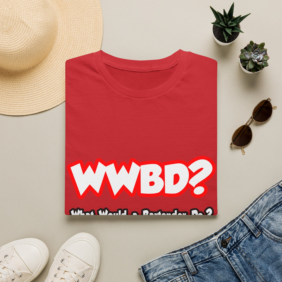 WWBD...What Would a Bartender Do - Unisex Softstyle T-Shirt