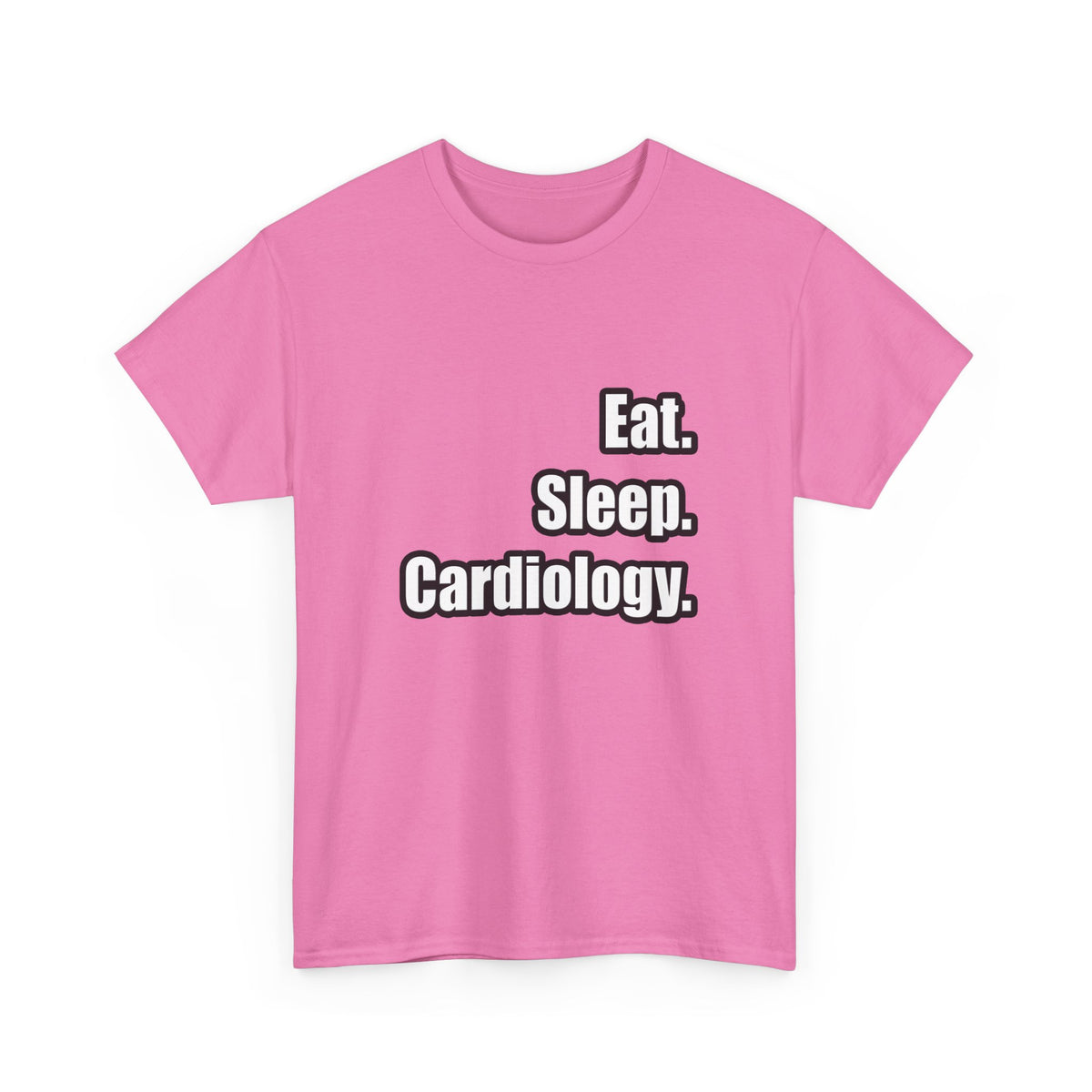 Eat. Sleep. Cardiology - Unisex Heavy Cotton Tee