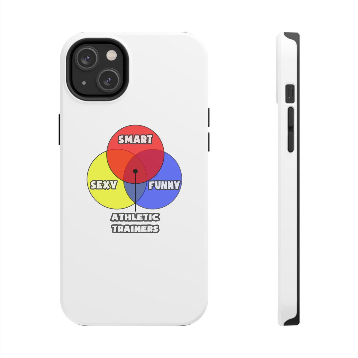 Venn Diagram .. Athletic Trainers - Tough Phone Cases