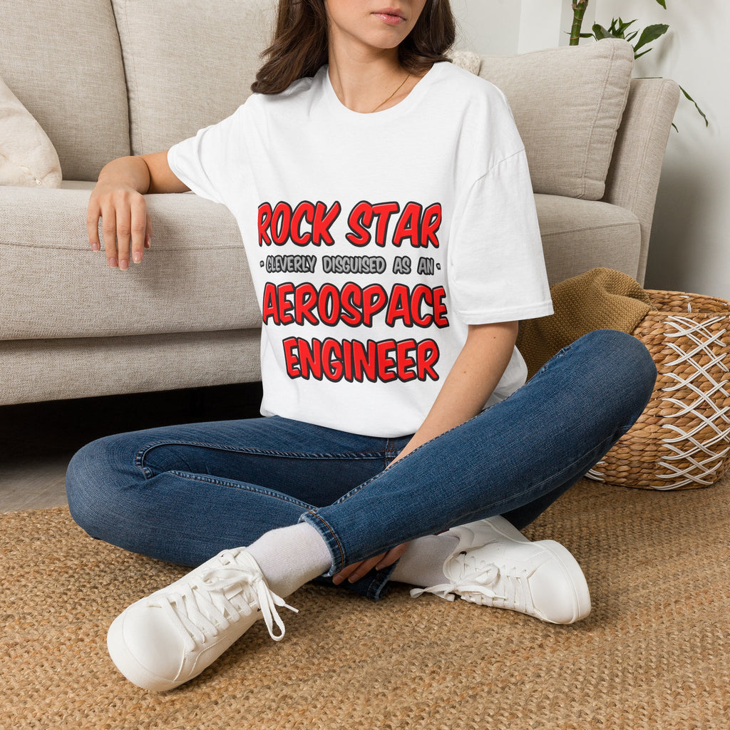 Rock Star...Aerospace Engineer - Unisex Softstyle T-Shirt