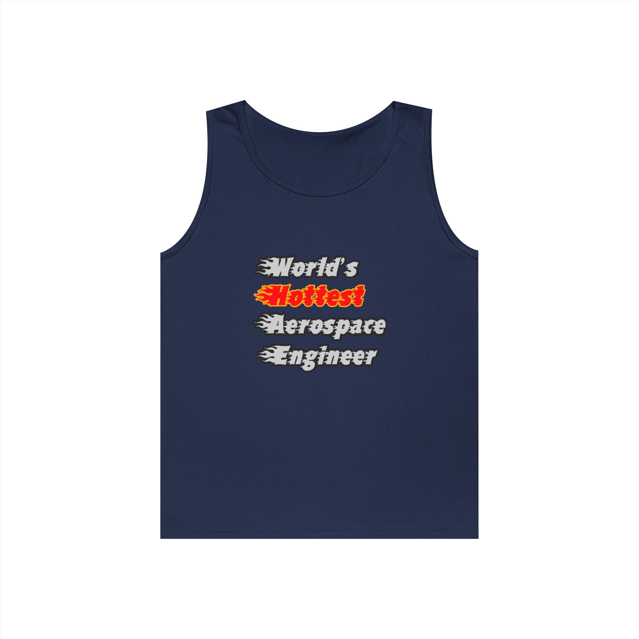 World's Hottest Aerospace Engineer - Unisex Heavy Cotton Tank Top