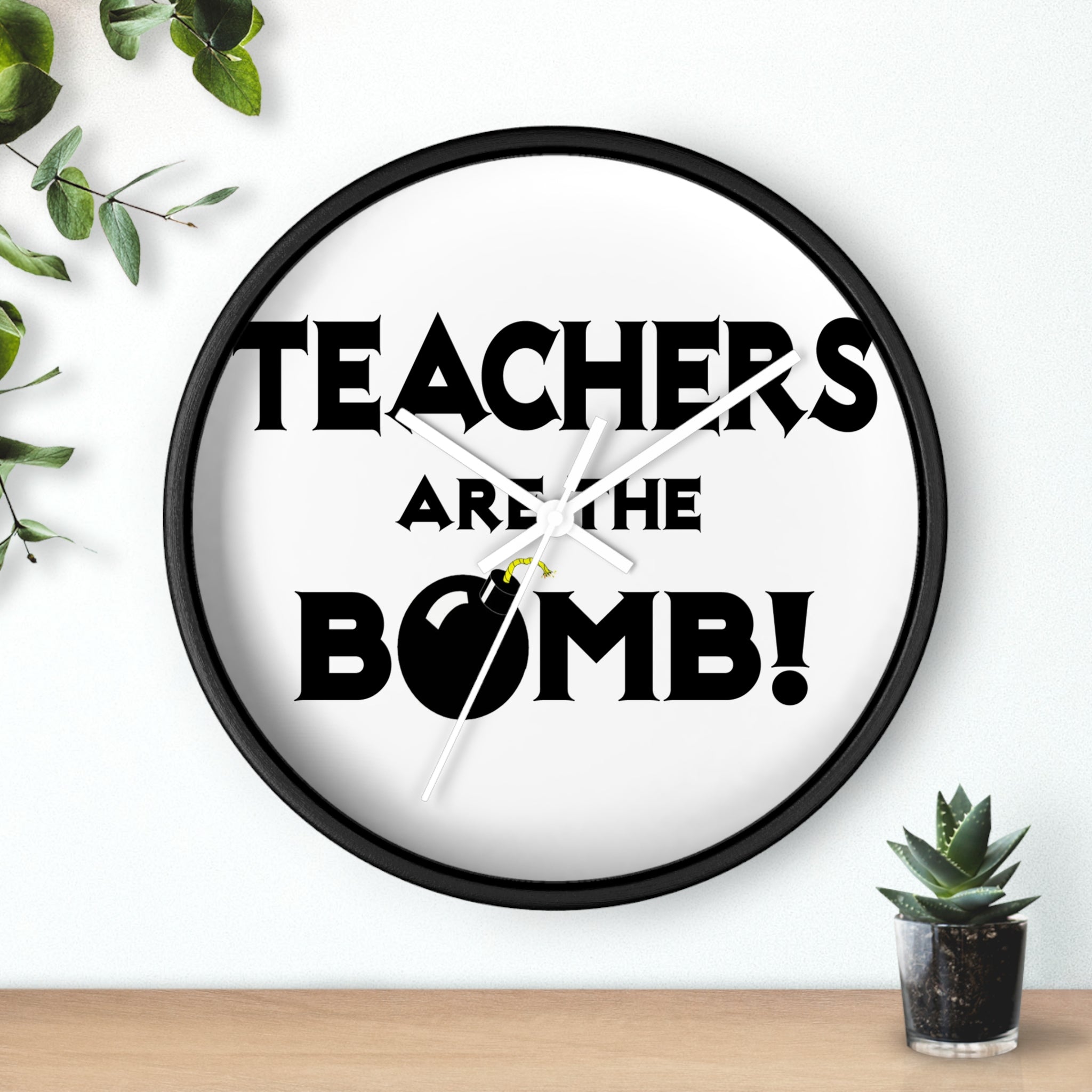 Teachers Are The Bomb! - Wall Clock