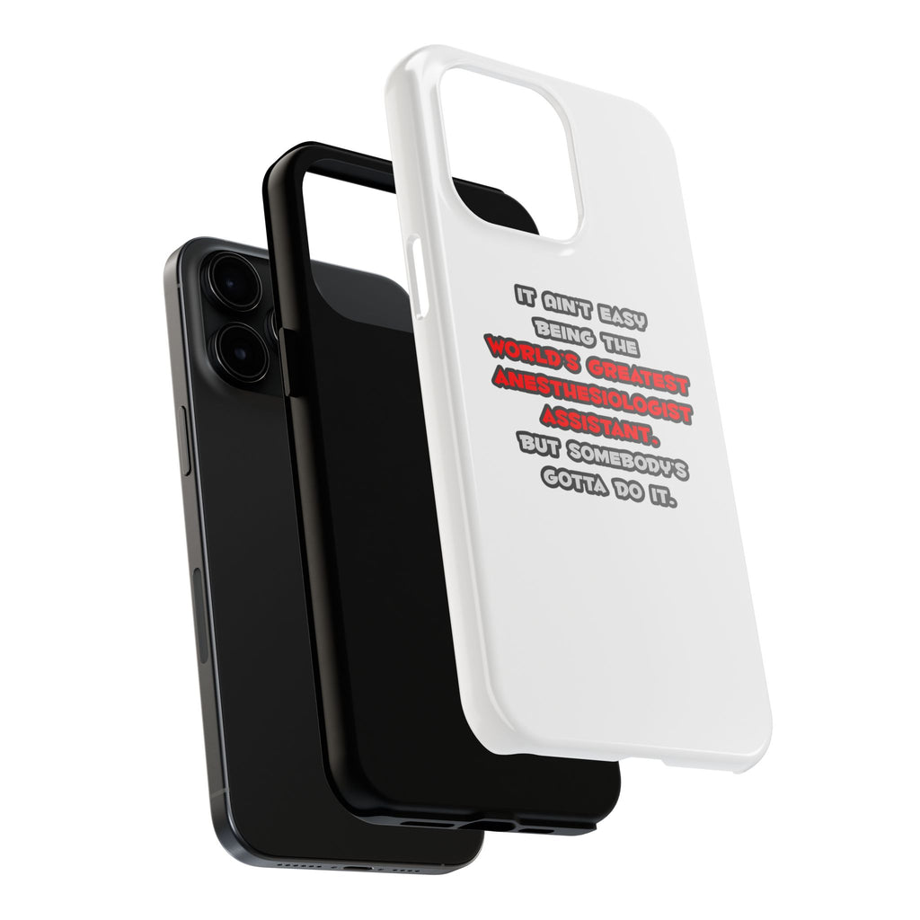 World's Greatest Anesthesiologist Asst Joke - Tough Phone Cases