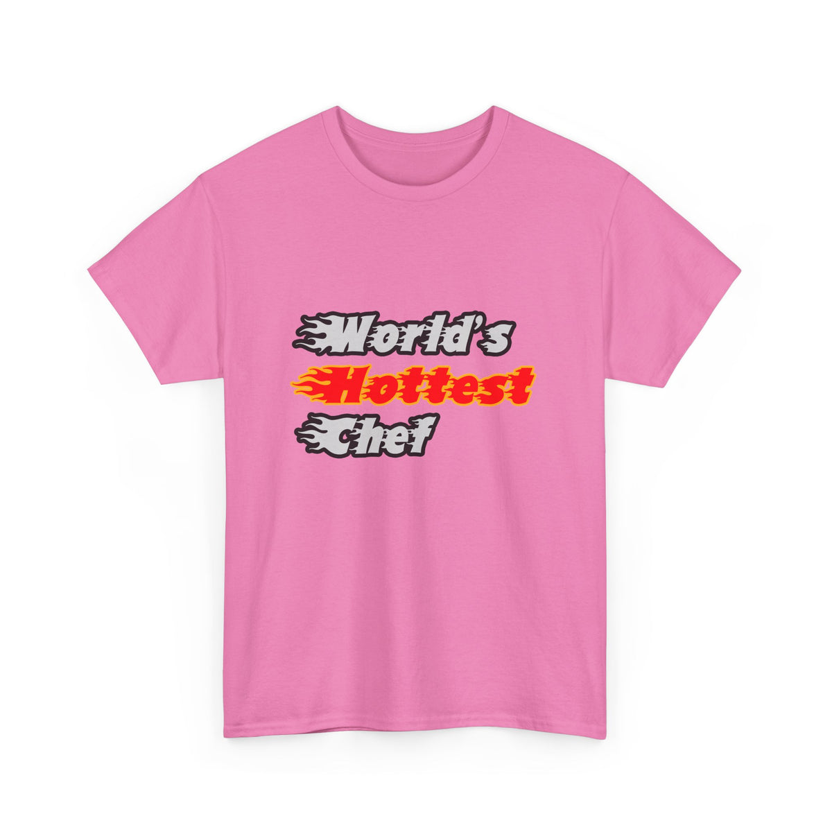 World's Hottest Chef - Unisex Heavy Cotton Tee