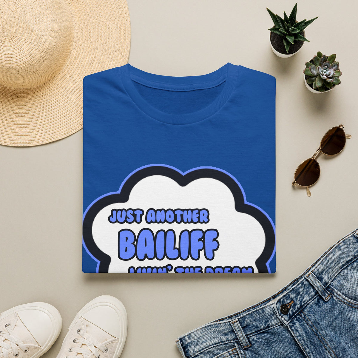 Bailiff .. Livin' The Dream - Unisex Softstyle T-Shirt