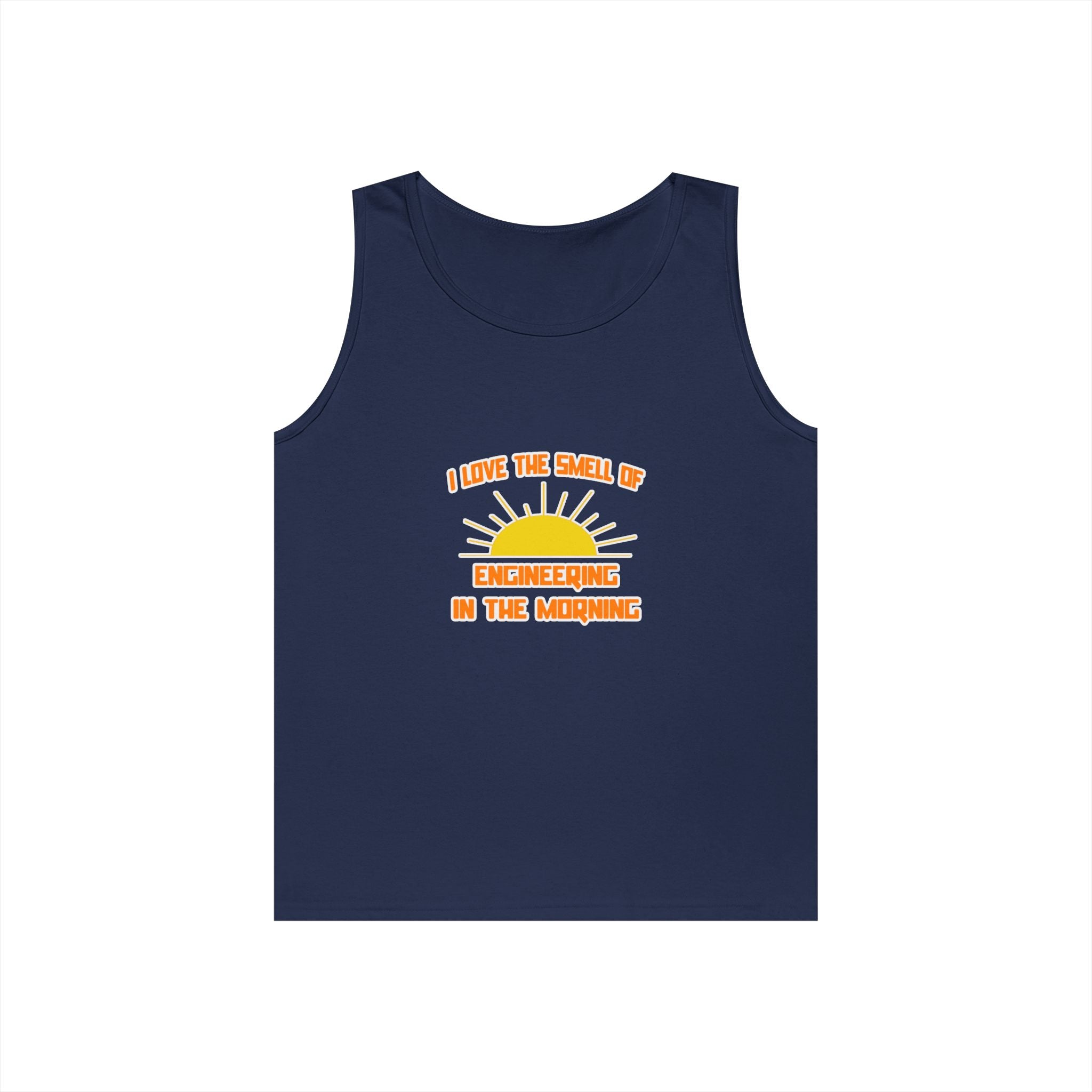 Smell of Engineering in the Morning - Unisex Heavy Cotton Tank Top