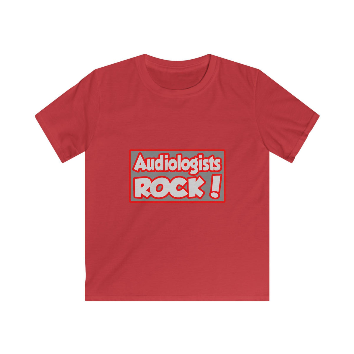 Audiologists Rock! - Kids Softstyle Tee