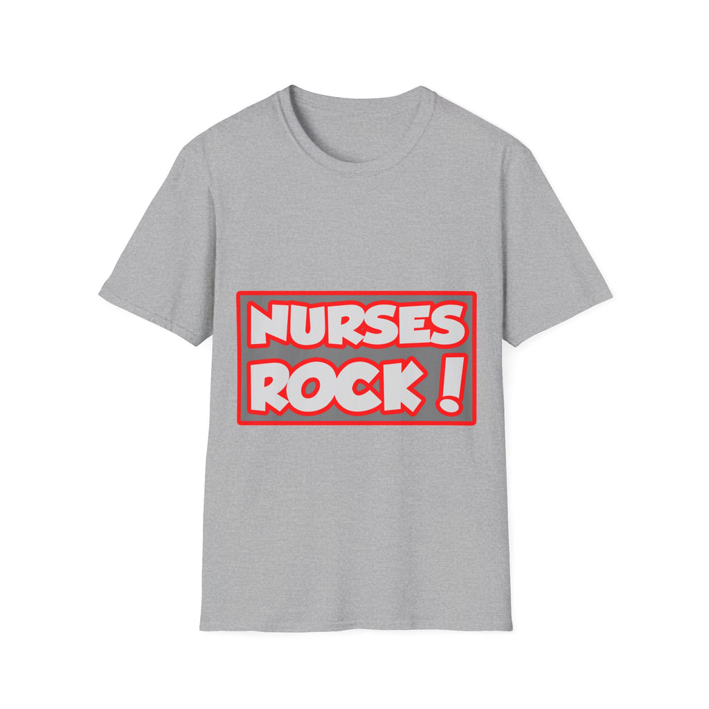 Nurses Rock! - Unisex Softstyle T-Shirt