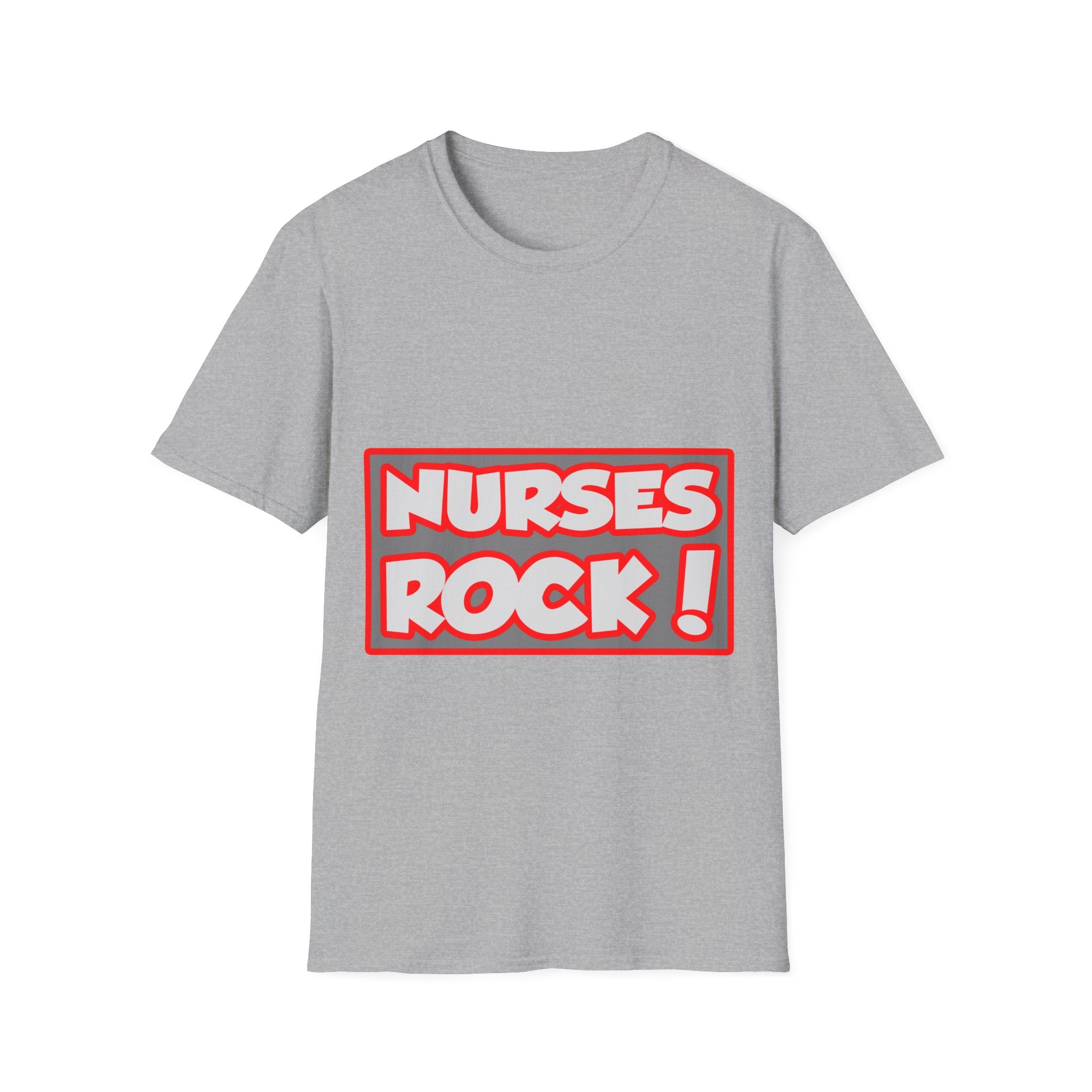Nurses Rock! - Unisex Softstyle T-Shirt
