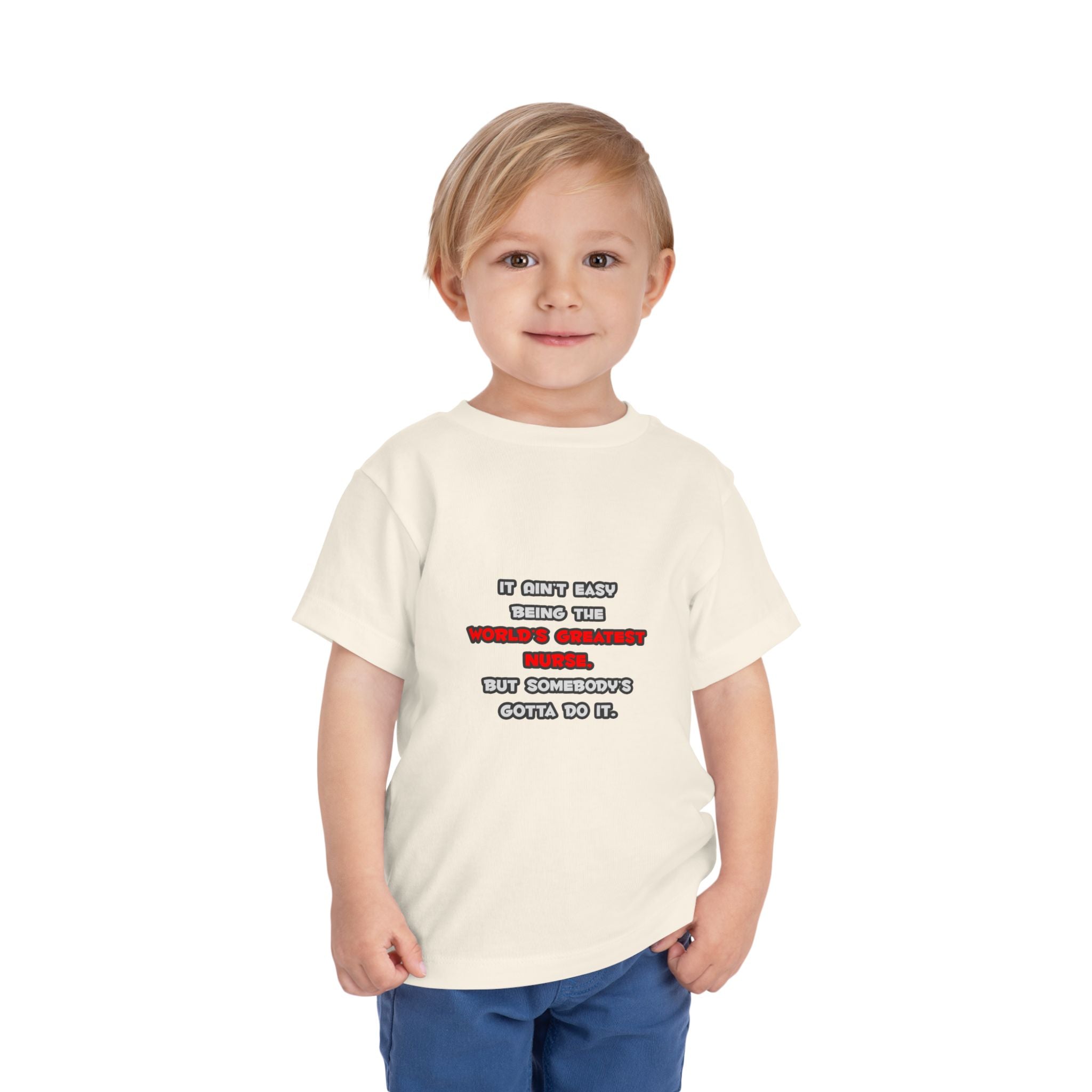World's Greatest Nurse Joke - Toddler Short Sleeve Tee