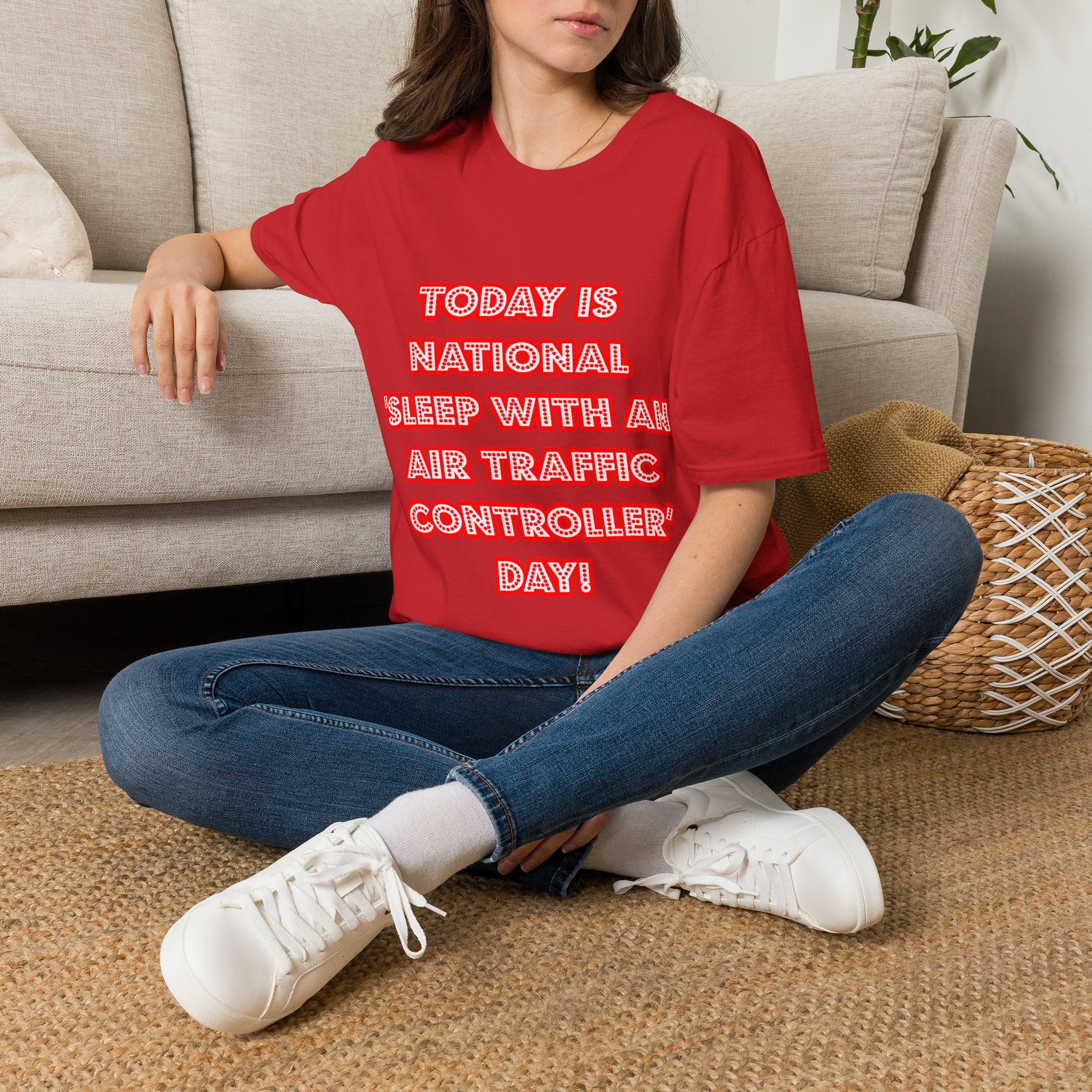National 'Sleep With an Air Traffic Controller' Day - Unisex Softstyle T-Shirt