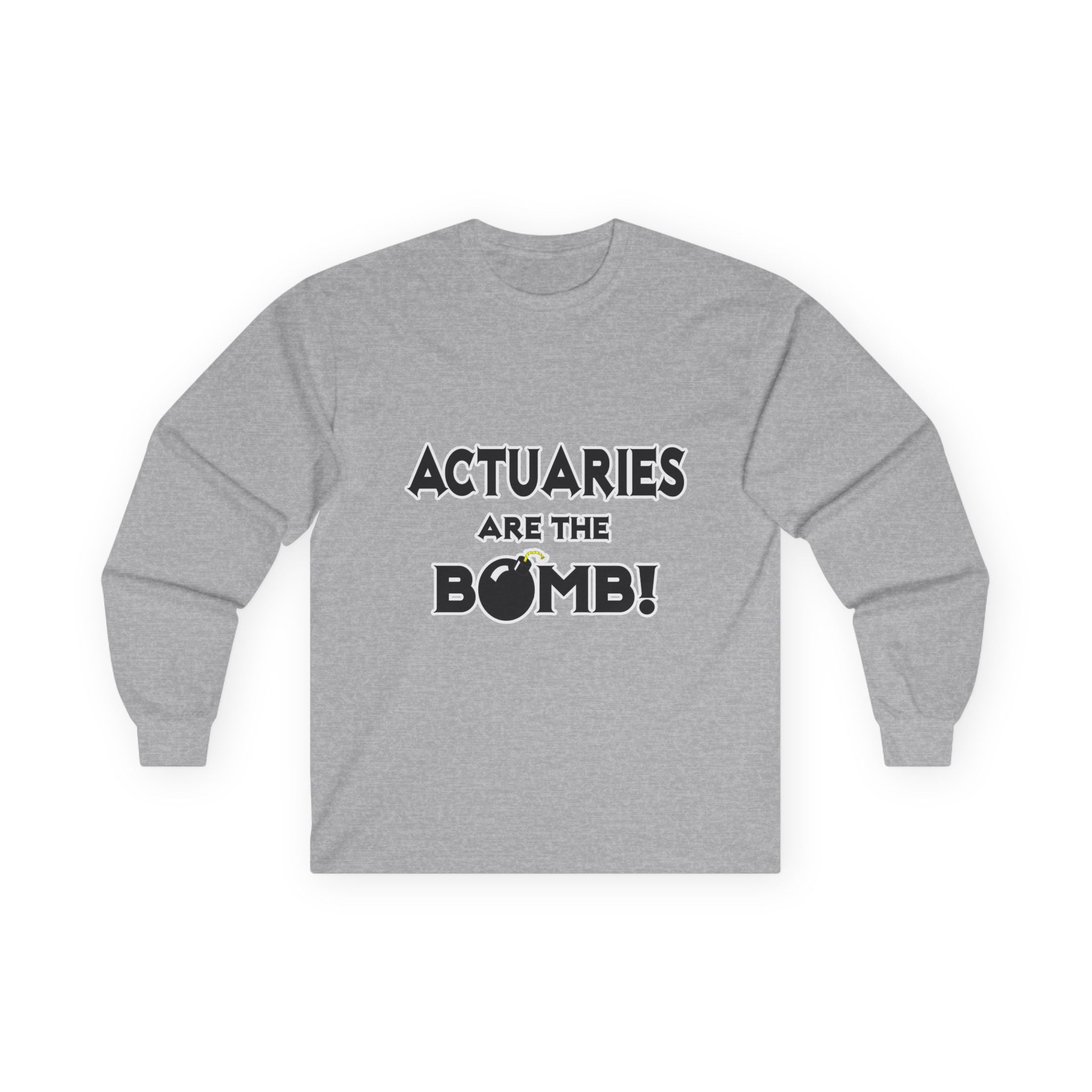 Actuaries Are The Bomb! - Unisex Ultra Cotton Long Sleeve Tee