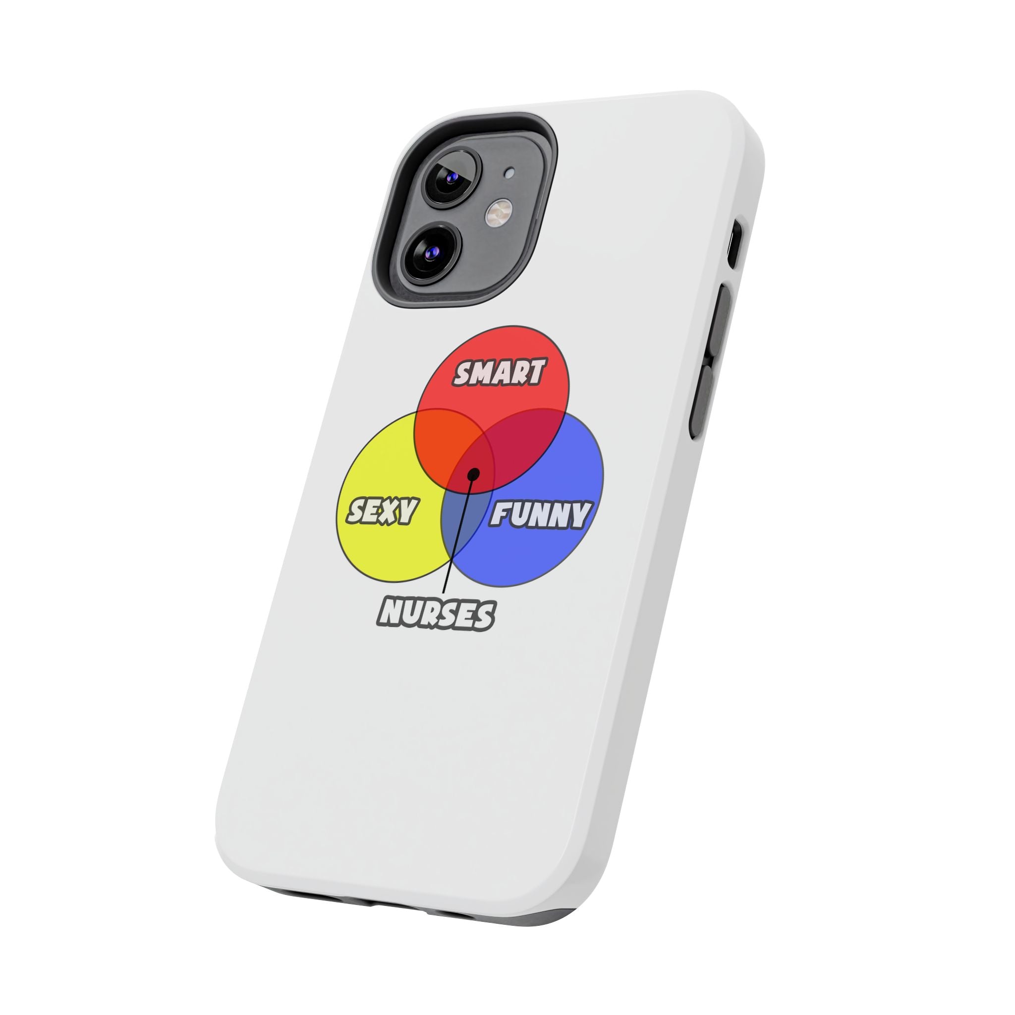 Venn Diagram .. Nurses - Tough Phone Cases