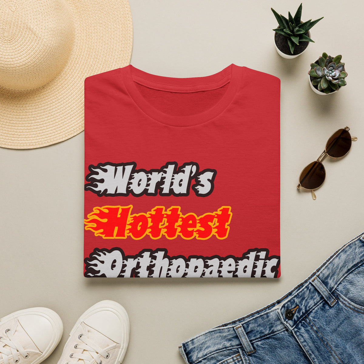 World's Hottest Orthopaedic Nurse - Unisex Softstyle T-Shirt