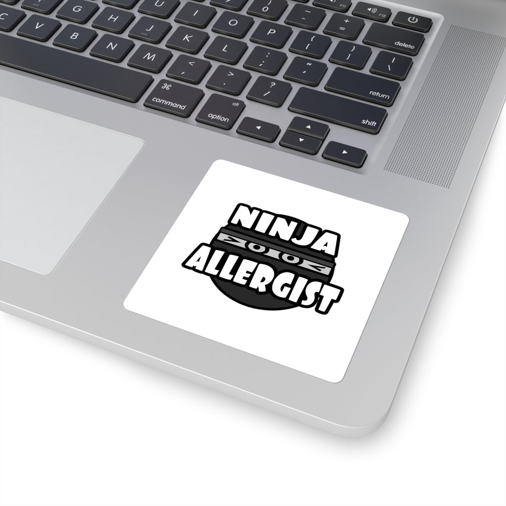 Ninja Allergist - Square Stickers