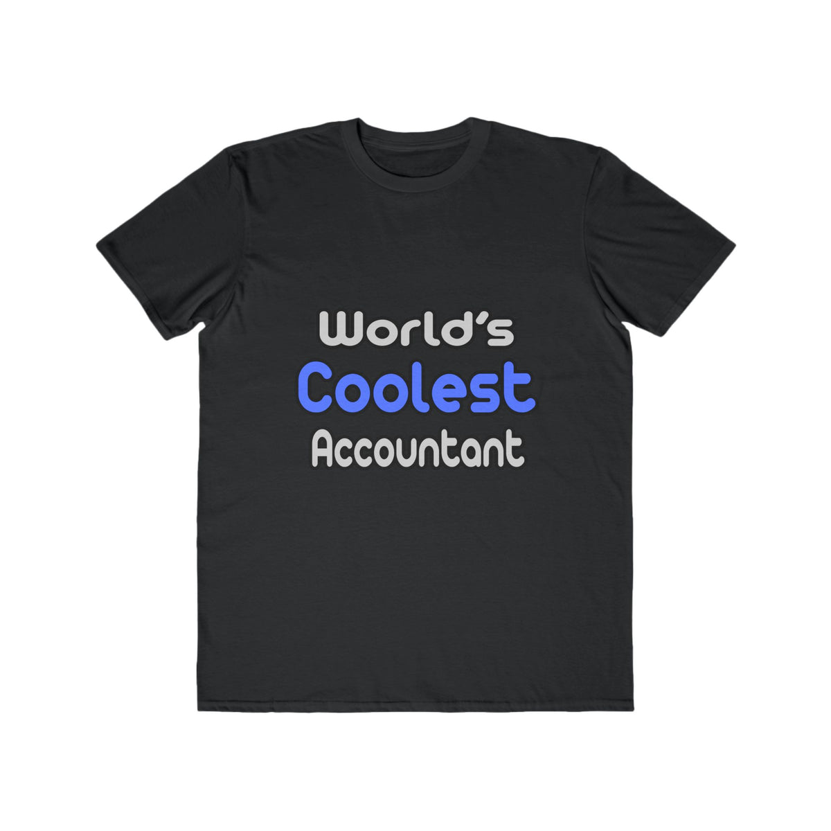 World's Coolest Accountant - Men's Lightweight Fashion Tee