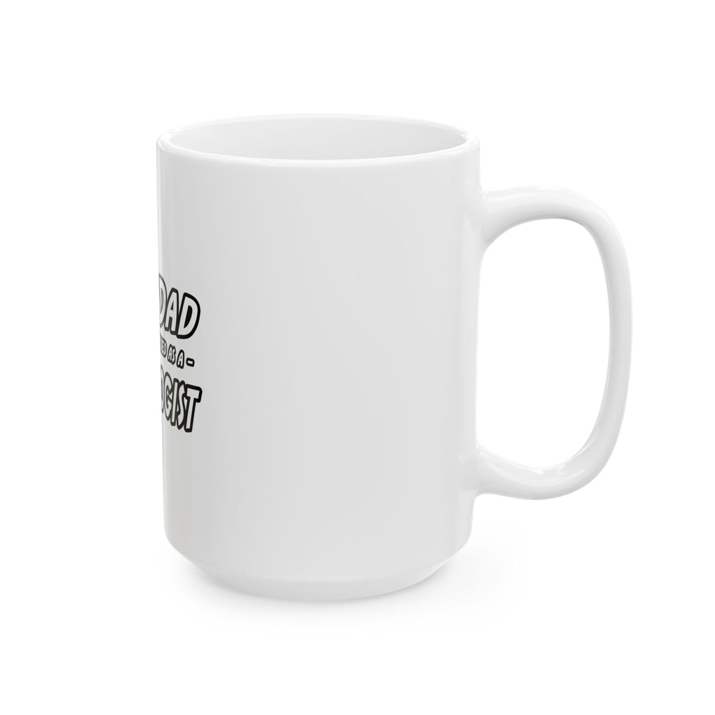 SuperDad...Cardiologist - Ceramic Mug, (11oz, 15oz)