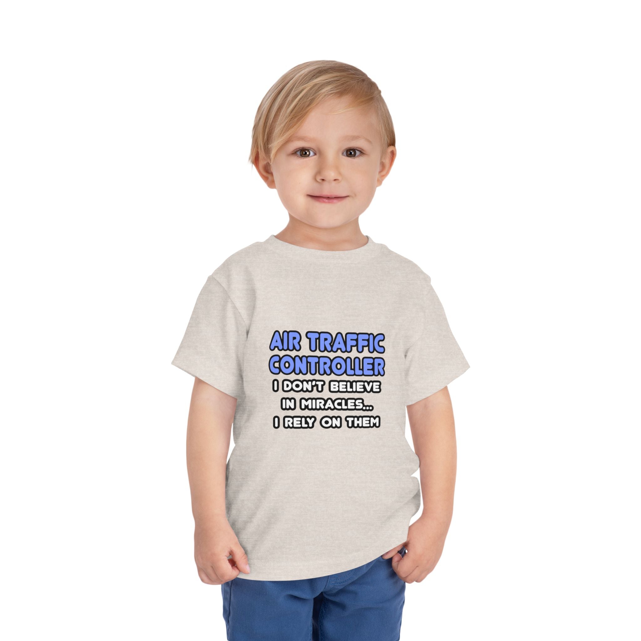 Miracles and Air Traffic Controllers - Toddler Short Sleeve Tee