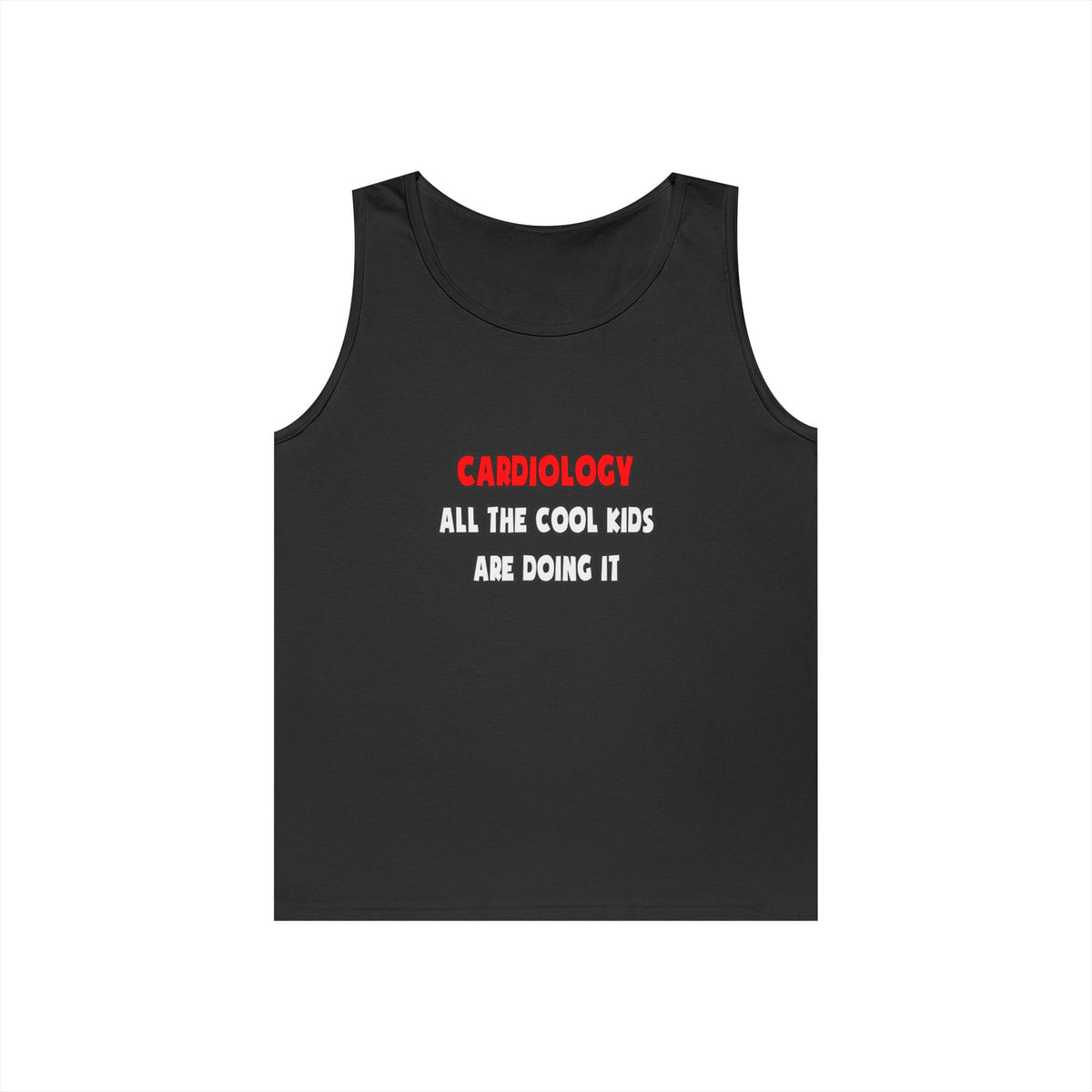 Funny Cardiologist Shirts and Gifts - Unisex Heavy Cotton Tank Top