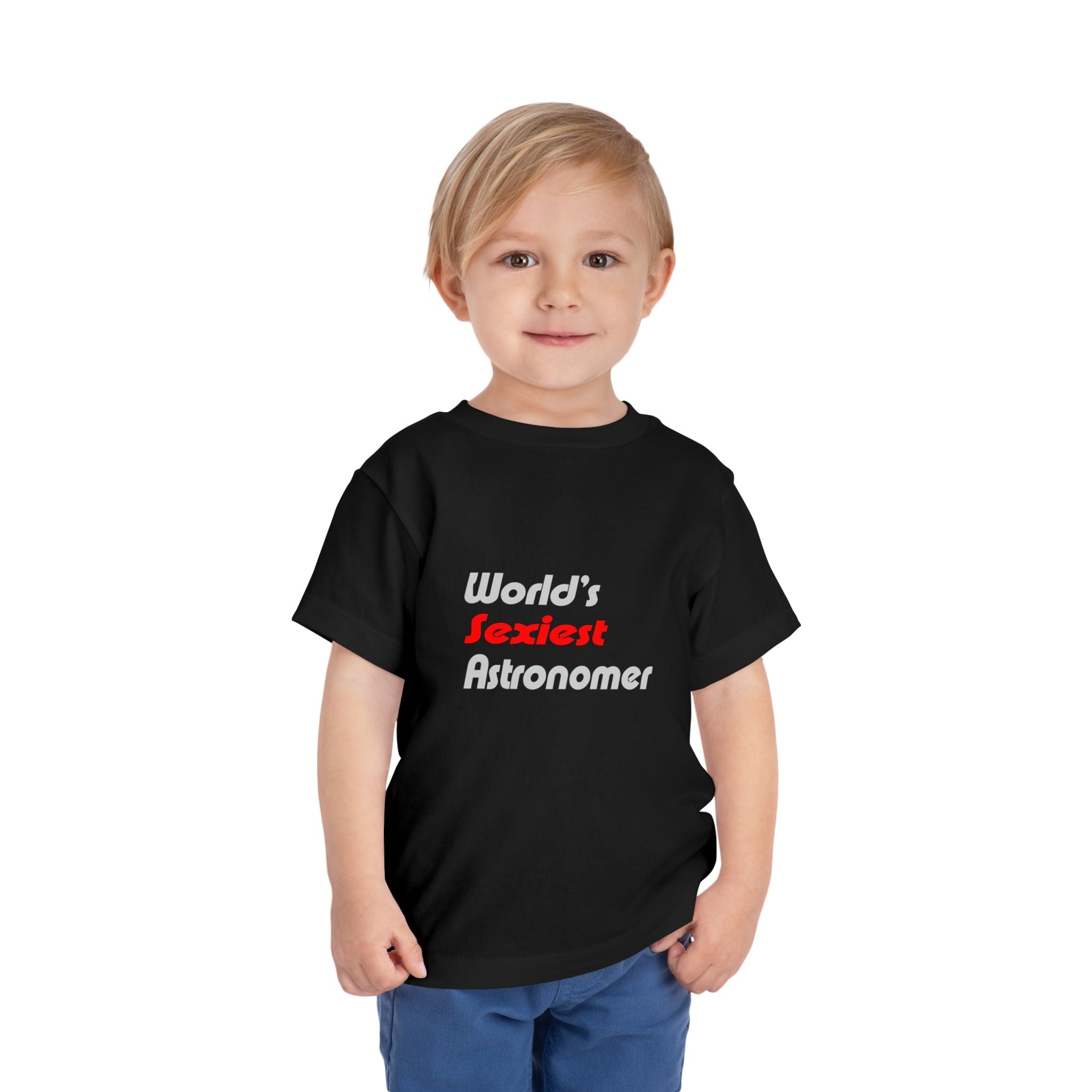 World's Sexiest Astronomer - Toddler Short Sleeve Tee