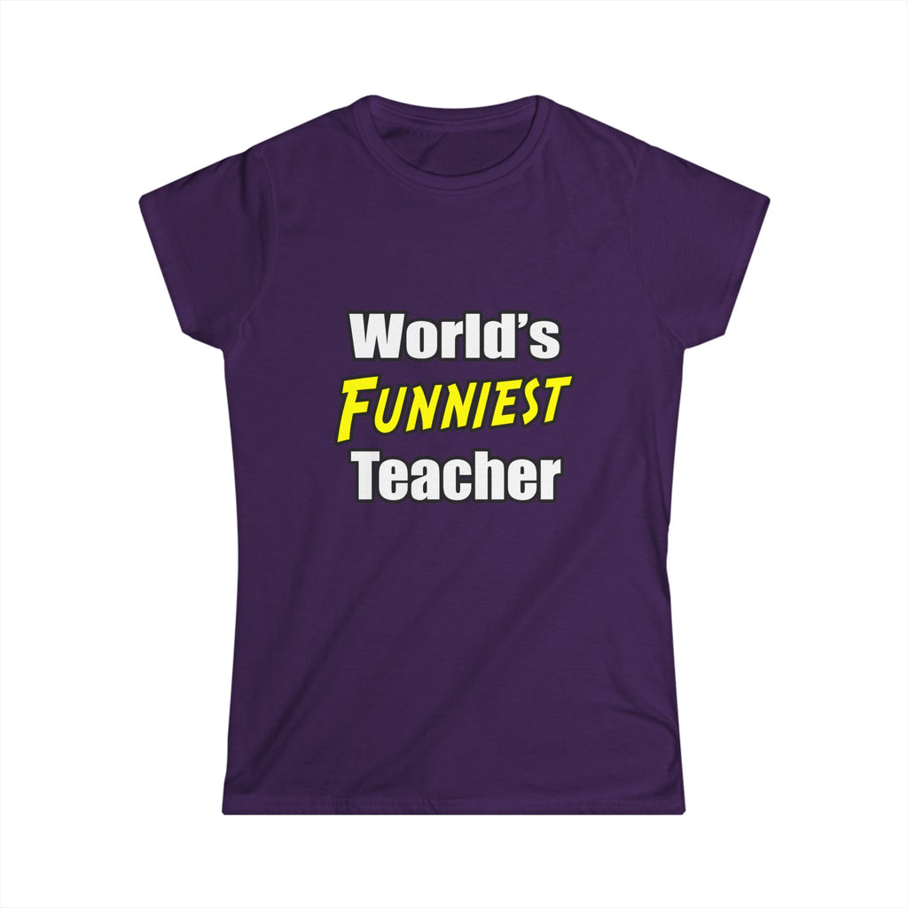 World's Funniest Teacher - Women's Softstyle Tee