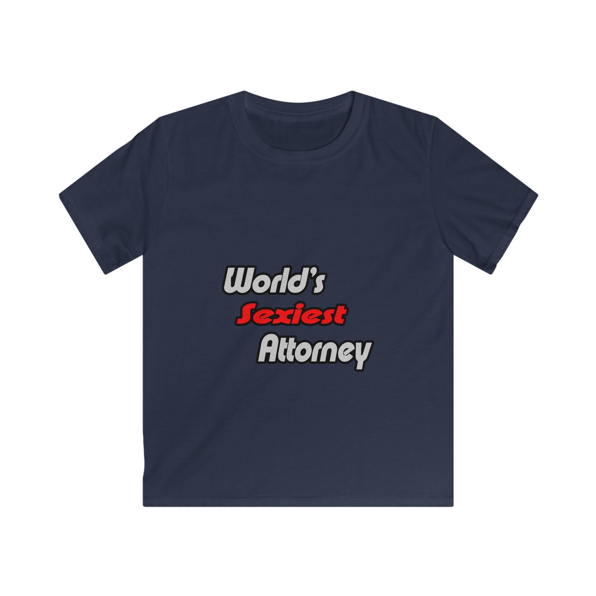 World's Sexiest Attorney - Kids Softstyle Tee